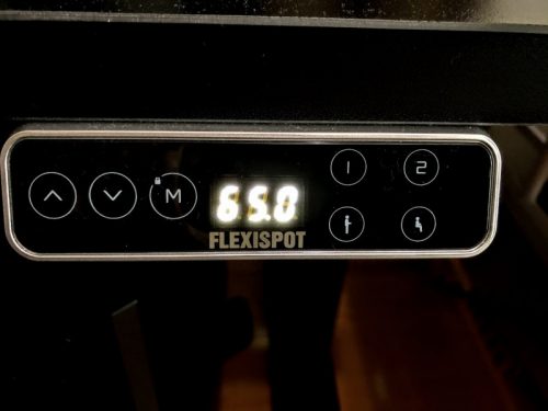 flexispot-e7-リモコン